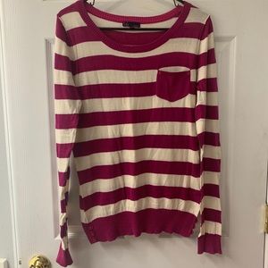 t/o sweaters Striped Sweater